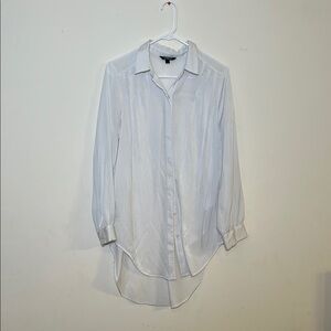 Elegant White Button-Up Blouse